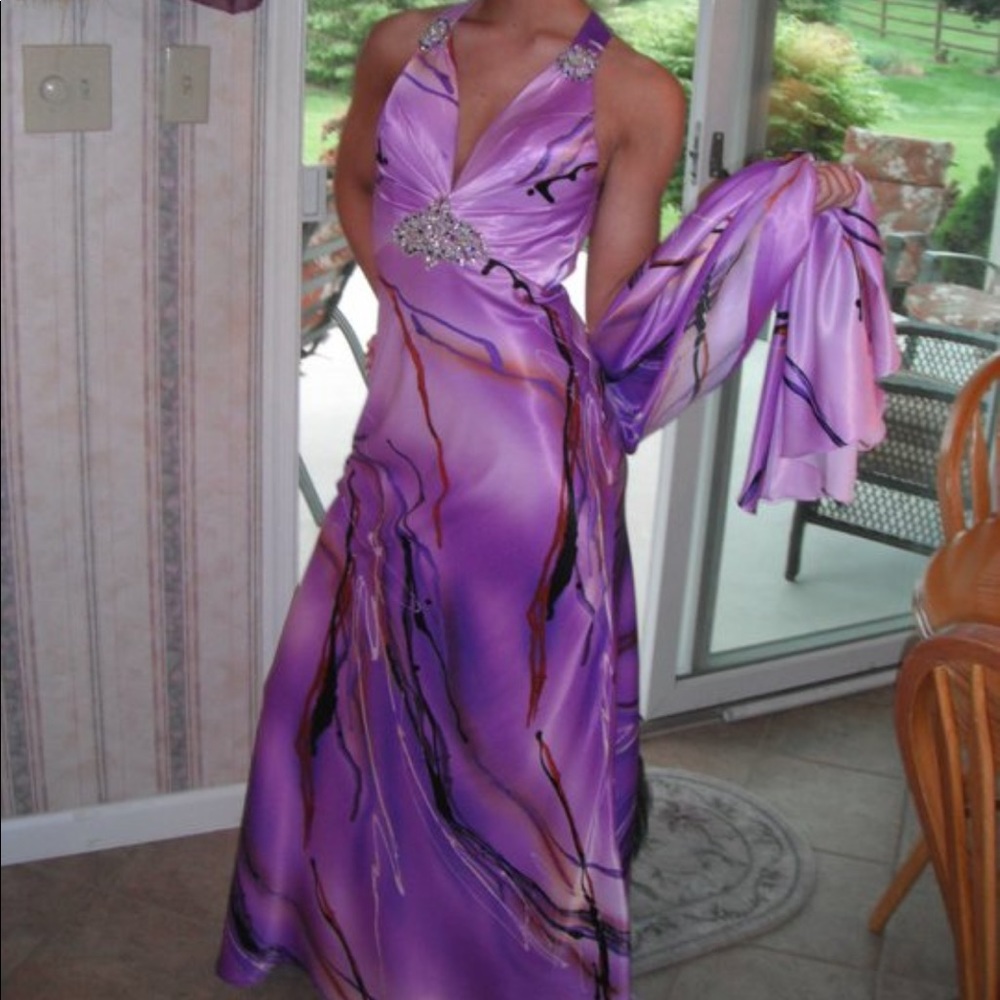 Purple Prom Dress